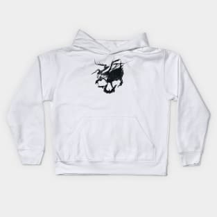 Skull art Kids Hoodie